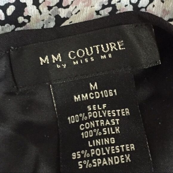 M M COUTURE BY MISS ME LACE TRIMMED DRESS - Picture 8 of 8